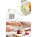 Morponi Soğan Tutucu ve Dilimleyici Aparat Onion Cutter