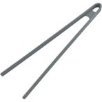 Morponi Tekli Silikon Kızartma Maşası 30 cm - Gri