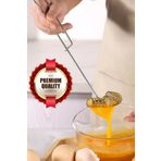 MorPort Lüx Sos Yumurta Çırpıcısı, Spiral Çırpıcı, Paslanmaz Çelik Çırpıcı, Spiralli Omlet Çırpma Teli