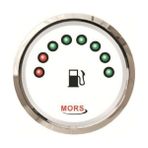 Mors Dijital Yakıt Göstergesi 12-24V Beyaz Ohm: 0-190 Çap: 55MM