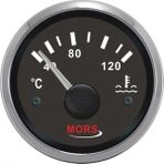 Mors Hararet Göstergesi 12-24 V Siyah Çap: 55MM