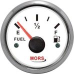 Mors Yakıt Göstergesi 12-24 V Beyaz Ohm: 0-190 Çap: 55MM