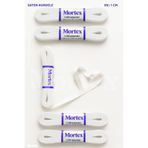 Mortex Beyaz Saten Kurdele 1cm 10mt - Bohça, Nikah, Nişan, Çeyiz, Hediye, Süsleme İçin Kurdele