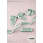 Mortex Mint Yeşili Saten Kurdele 4 cm 10mt - Bohça, Nikah, Nişan, Çeyiz, Hediye, Süsleme, Doğum Günü, Parti