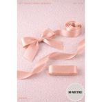 Mortex Somon Saten Kurdele 4 cm 10mt - Bohça, Nikah, Nişan, Çeyiz, Hediye, Süsleme, Doğum Günü, Parti