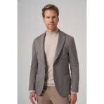 Morven Erkek Gri Örme Trend Desenli Slim Fit Mono Yaka Ceket - 6 Drop - 48