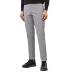 Morven Erkek Gri Pamuk Yan Cep Slim Fit Chino Pantolon