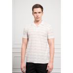 Morven Erkek Gri Trend Dynamic Fit Rahat Kesim Polo Yaka T-Shirt - 2XL