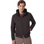 Morven Erkek Haki Trend Polyester Kapüşonlu Bomber Mont