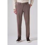 Morven Erkek Kahve Pamuk Trend Dynamic Fit Chino Pantolon - Kahverengi - 52