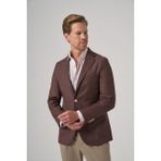 Morven Erkek Kahve Slim Fit Mono Yaka Ceket - 6 Drop - 58