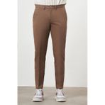 Morven Erkek Kahve Yazlık Pamuk Yan Cep Dynamic Fit Chino Pantolon