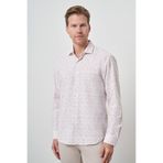Morven Erkek Kiremit Trend Dynamic Fit İtalyan Yaka Gömlek