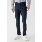Morven Erkek Lacivert Mevsimlik Pamuk 5 Cep Slim Fit Jean Pantolon
