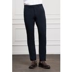Morven Erkek Lacivert Poliviskon Basic Slim Fit Dar Kesim Classic Pantolon