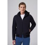 Morven Erkek Lacivert Trend Polyester Kapüşonlu Bomber Mont - 2XL