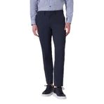 Morven Erkek Lacivert Yünlü Trend Desenli Dynamic Fit Pantolon