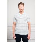 Morven Erkek Mavi Trend Dynamic Fit Rahat Kesim Polo Yaka T-Shirt