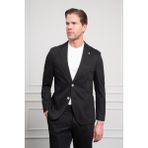 Morven Erkek Siyah Örme Slim Fit Mono Yaka Takım Elbise Dar Kesim - 48 - 6 Drop
