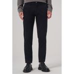 Morven Erkek Siyah Pamuk Trend Slim Fit Chino Pantolon