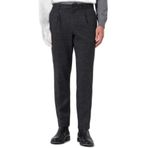 Morven Erkek Siyah Polyester Trend Desenli Slim Fit Pantolon