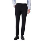 Morven Erkek Siyah Trend Slim Fit Yandan Lastikli Pantolon