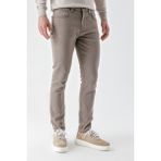 Morven Erkek Vizon Mevsimlik Pamuk 5 Cep Slim Fit Jean Pantolon - 32