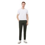Morven Erkek Yazlık Pileli Slim Fit Chino Pantolon 24YS003006 Haki 46