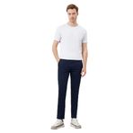 Morven Erkek Yazlık Pileli Slim Fit Chino Pantolon 24YS003006 Lacivert 42
