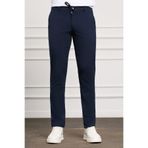 Morven Lacivert Slim Fit Dar Kesim Yan Cep Bağcıklı Jogger Erkek Pantolon