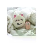 MOS STORE MOS-0120 Kedili H2O Ve Peluş Kedi Yastik Sevgiliye Arkadaşa Hediye