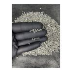 Mos Tespih 20 Adet Plastik Gümüş Renk Ara Malzeme Tesbih Takı Malzemesi 4mm