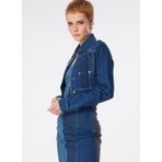 Moschino Indigo Kadın Denim Ceket 241K1J0501 - İndigo