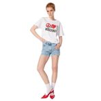 Moschino Jeans Yüksek Bel İndigo Denim Şort, 27, 5003144237, İndigo, Kadın