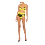 Moschino Yüksek Bel Bikini Alt, 2, 5003157342, Sarı, Kadın
