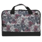 Moserini 13'' 13.3'' Taban Korumalı, Omuz Askılı Desenli Macbook Çantası - Vega Kırmızı