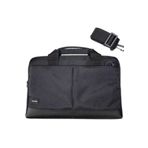 Moserini 15.6'' Taban Korumalı, Omuz Askılı Notebook Laptop Macbook Çantası - Siyah MOSRNTKOANLMC