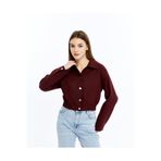 mosmi Kadın Crop Bel Lastik Detaylı Çıtçıt Kapamalı Mevsimlik Modern Şık Ceket