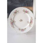 Moss Rose Bone China Ingiliz Vintage Pasta Tabağı 21 cm - 26 x 26