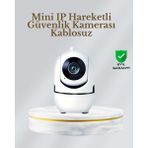 Mossem 360° Dönen Akıllı Wifi Kamera – Uzaktan Kontrol ve Iki Yönlü Ses Özellikli - Ahşap
