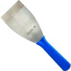 Mossem Bursa Paslanmaz Gıda Spatulası No:4, 10 cm - Plastik Sap