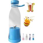 Mossem Kablosuz Taşınabilir Blender 380 ml Smoothie Milkshake Meyve Karıştırıcı