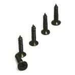 Mossem Klips, Menteşe, Ayak, Ağaç, Sunta Vidası 2,2X13 mm - Siyah 100 Adet - 2,2 x 13 mm