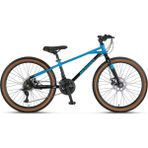 Mosso Demarch M-24-Md Erkek Dağ Bisikleti 280H 24 Jant 21 Vites Blue Black - Çok Renkli