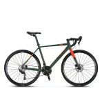 Mosso Gvl700-Grx400 Erkek Yarış Bisikleti 500H Hd 28 Jant 20 Vites Haki Turuncu