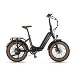 Mosso Hydra 20 Jant 7 Vites Mat Siyah Elektrikli Katlanır Bisiklet