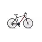 Mosso Legarda-2221-MSM-V 560H 28 Jant 21 Vites Siyah Kırmızı Erkek Şehir Bisikleti