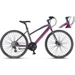 Mosso Legarda-2321-LDM-H 460H 28 Jant 21 Vites Mürdüm Pembe Kadın Şehir Bisikleti