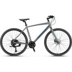 Mosso Legarda Pro X20 Mdm Hidrolik Şehir Bisikleti 20 Vites 51 Kadro (175 cm Üstü Boy) - Antrasit - Mavi