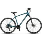 Mosso Legarda Pro X20 New - Msm H 46CM (S - M) Kadro Şehir Bisikleti - Mavi Gümüş - Mavi - Gümüş